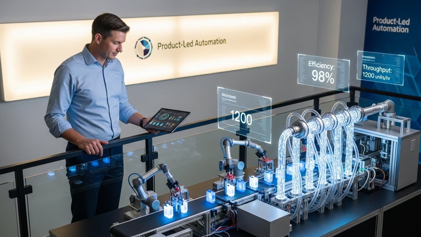 Automation-First, Product-led Approach