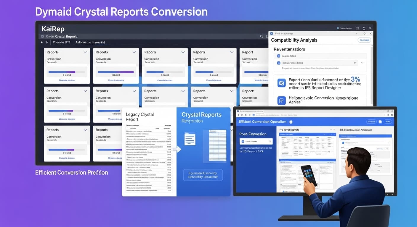 Crystal Report Conversion Services